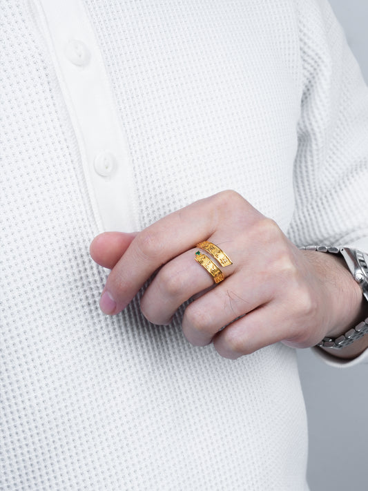 梵字 錾刻リング(Coming soon)