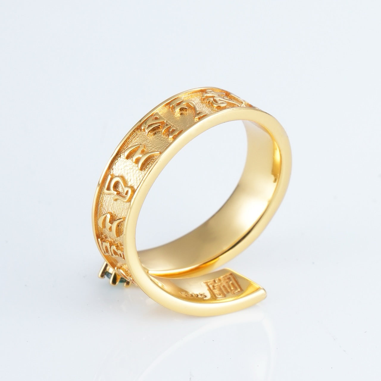 梵字 錾刻リング(Coming soon)