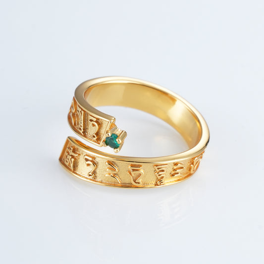 梵字 錾刻リング(Coming soon)